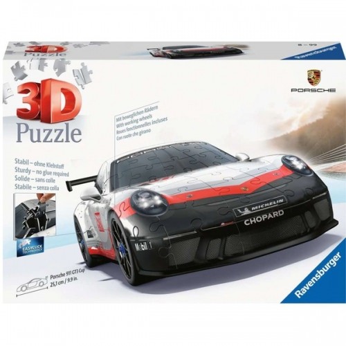 Ravensburger 3D Puzzle Porsche 911 GT3 Cup image 1