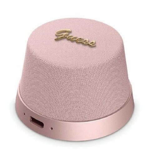 Guess głośnik Bluetooth GUWSC3ALSMP Speaker Stand różowy|pink Magnetic Script Metal image 1