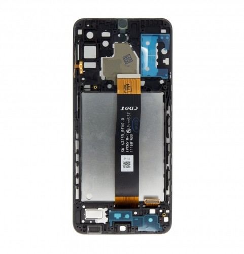 For_samsung LCD display + Touch Unit + Front Cover for Samsung A326 Galaxy A32 5G Black (Version CDOT) image 1