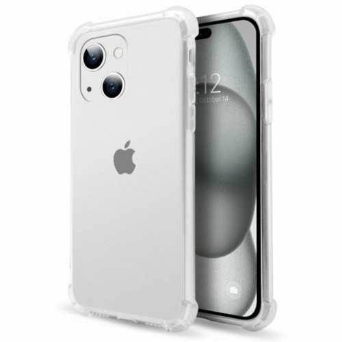 Pārvietojams Pārsegs PcCom iPhone 15 Caurspīdīgs Apple image 1