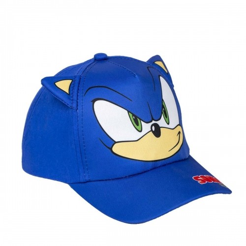 Bērnu cepure ar nagu un ausīm Sonic Zils image 1