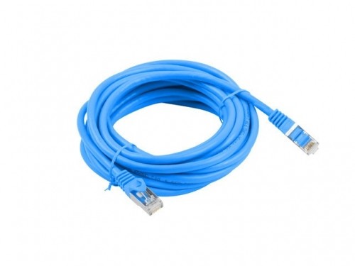 Lanberg PCF6-10CC-1000-B networking cable Blue 10 m Cat6 F/UTP (FTP) image 1