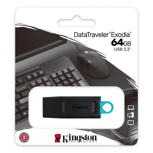 Флешка Kingston Exodia 64GB USB3.2 image 1