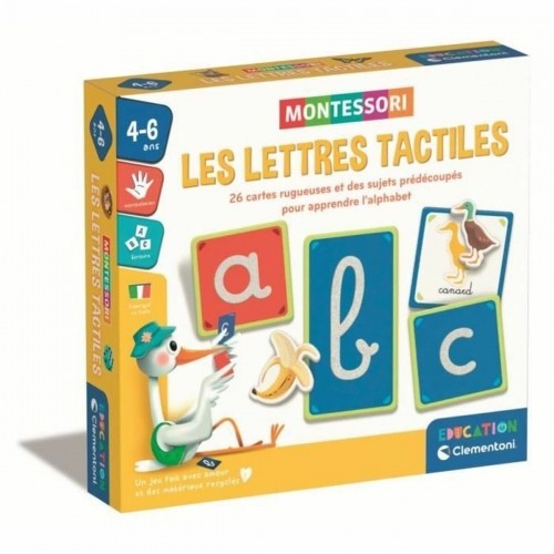 Образовательный набор Clementoni Les lettres tactiles (FR) image 1