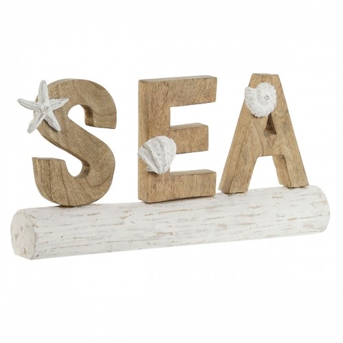Dekoratīvās figūriņas Home ESPRIT Sea Balts Dabisks Vidusjūra 47 x 8 x 24,5 cm image 1