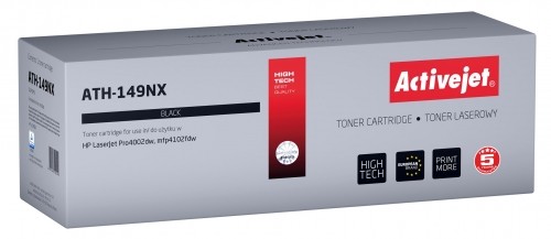 Activejet toner ATH-149NX (replacement HP 149X W1490X; Supreme; 9500 pages; black) image 1