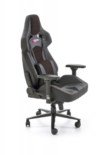 Halmar BALDUR  office chair, d.grey / black image 1