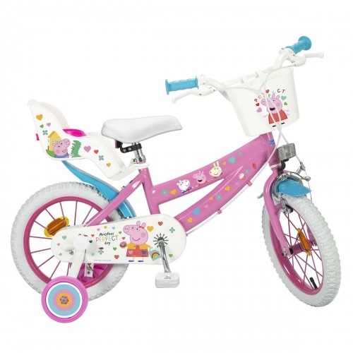 Детский велосипед Peppa Pig Toimsa 1495 14" Розовый Разноцветный image 1