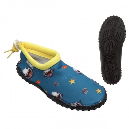 Bigbuy Sport Bērnu apavi ar plakanu zoli Zils Haizivs image 1