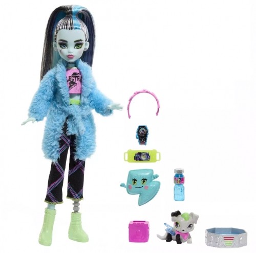 Barbie Mattel Monster High Creepover Party Frankie Stein Lelle 27 сm image 1