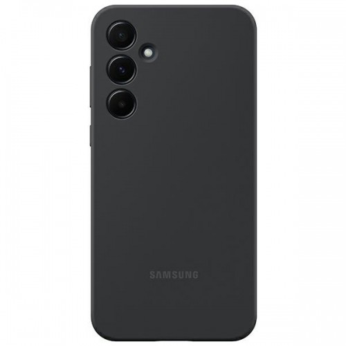 Etui Samsung EF-PA556TBEGWW A55 5G A556 czarny|black Silicone Cover image 1