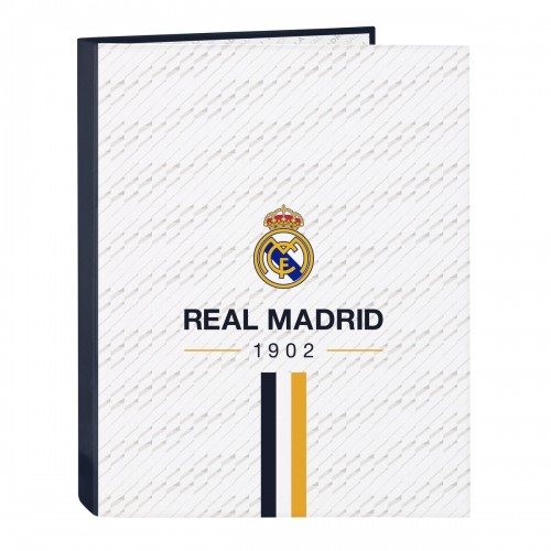 Gredzenveida stiprinājums Real Madrid C.F. Balts A4 26.5 x 33 x 4 cm image 1