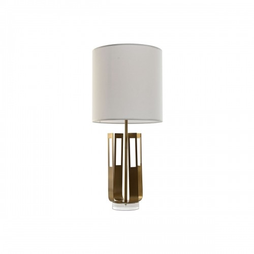 Настольная лампа Home ESPRIT Белый Позолоченный Железо 50 W 220 V 35 x 35 x 78 cm image 1