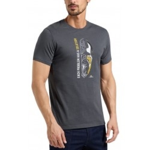 La Sportiva Krekls SOLUTION T-Shirt M L Carbon/Yellow image 1