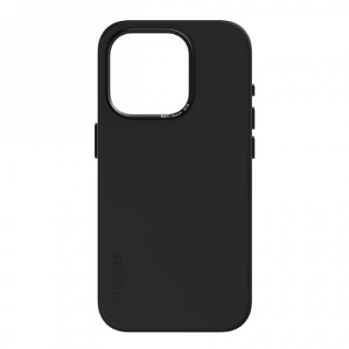Decoded Silicone Case with MagSafe for iPhone 15 Pro Max - black image 1