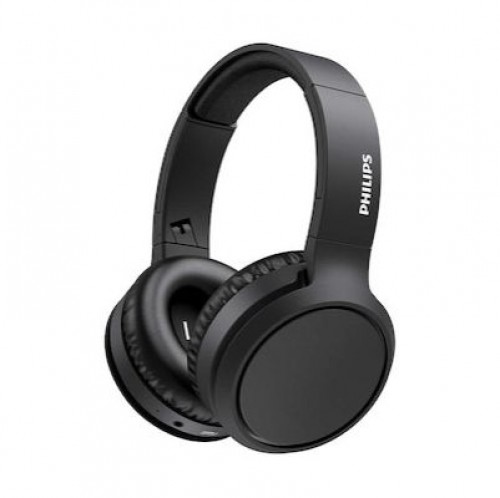 Philips   Philips Wireless Headphones TAH5205BK/00, Bluetooth, 40 mm drivers/closed-back, Compact folding, Black image 1
