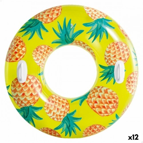 Надувной круг Пончик Intex Tropical Fruits Ø 107 cm (12 штук) image 1