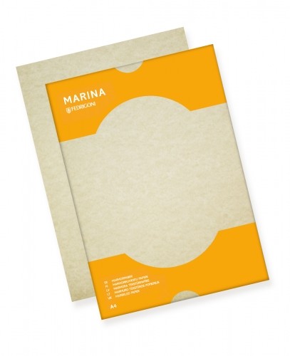 Curious Papīrs Marina Sabbia Marmor A4, 90g/m², 50lpp/iep image 1