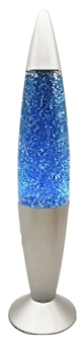 Besk Dekoratīva lavas galda lampa, 5W, zila image 1