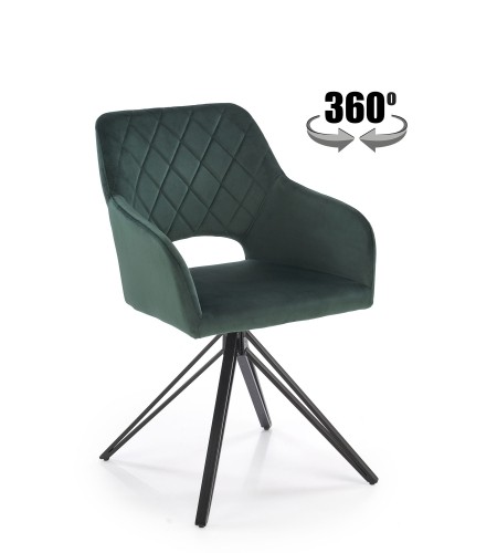 Halmar K535 chair, d.green image 1