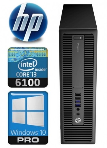 Hewlett-packard HP 600 G2 SFF i3-6100 32GB 128SSD WIN10Pro image 1