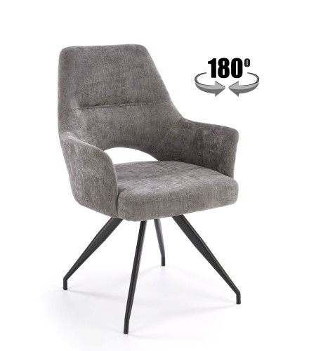 Halmar K542 chair, grey image 1