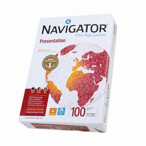 Papīra drukāšanai Navigator NAV-100-A4 Balts A4 image 1
