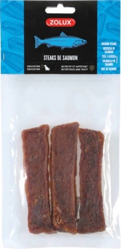 ZOLUX Salmon fillet - dog treat - 60g image 1