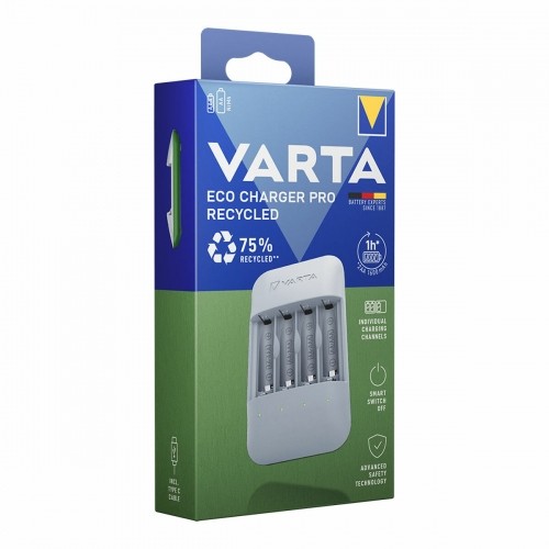 Зарядное устройство Varta Eco Charger Pro Recycled 4 Батарейки image 1