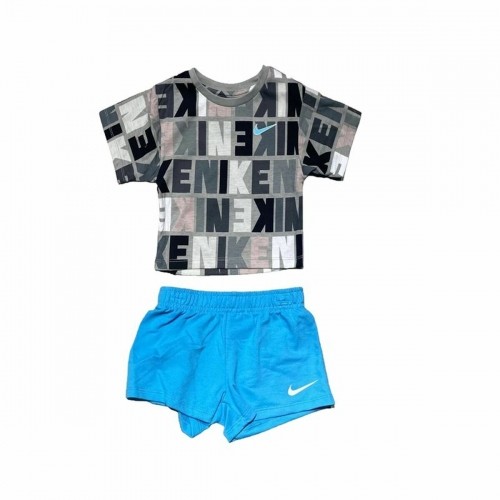 Bērnu Sporta Tērps Nike  Knit Short Zils image 1