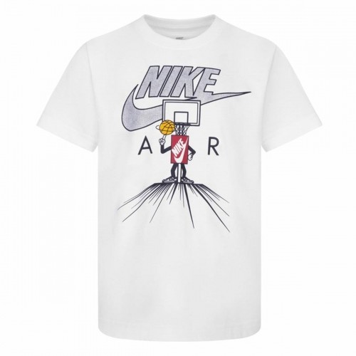 Krekls ar Īsām Piedurknēm Bērniem Nike Icons Of Play Balts image 1
