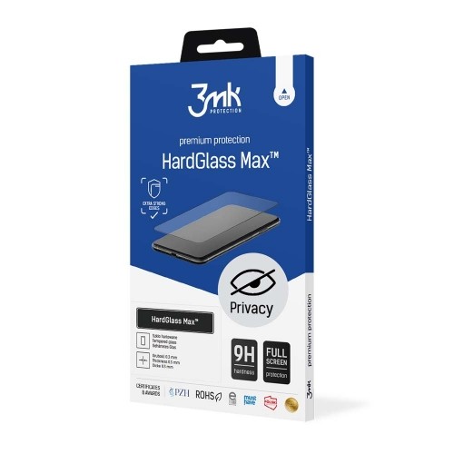 Apple iPhone 11 Pro Max Black - 3mk HardGlass Max Privacy™ screen protector image 1