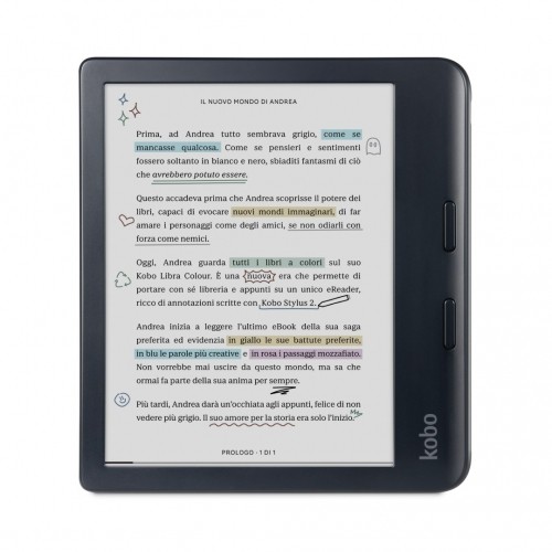 Rakuten Kobo Libra Colour e-book reader Touchscreen 32 GB Wi-Fi Black image 1