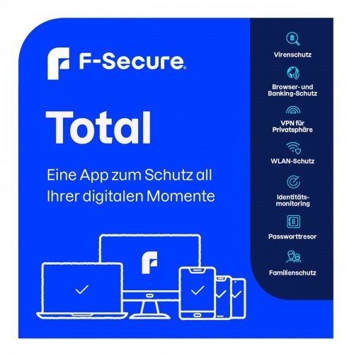 F-Secure Total [25 Geräte - 2 Jahre] [Vollversion] image 1