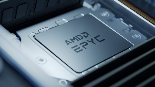 AMD EPYC 9554P processor 3.1 GHz 256 MB L3 image 1