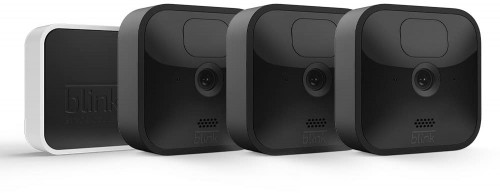 Amazon scurity camera Blink Outdoor 3, black image 1