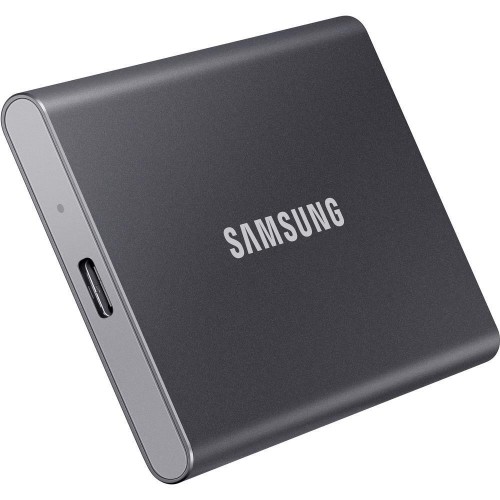 External SSD|SAMSUNG|T7|4TB|USB 3.2|Write speed 1000 MBytes/sec|Read speed 1050 MBytes/sec|MU-PC4T0T/WW image 1