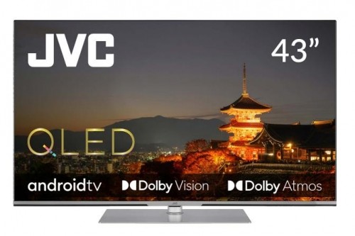 TV Set|JVC|43"|4K/Smart|QLED|3840x2160|Android TV|LT-43VAQ830P image 1