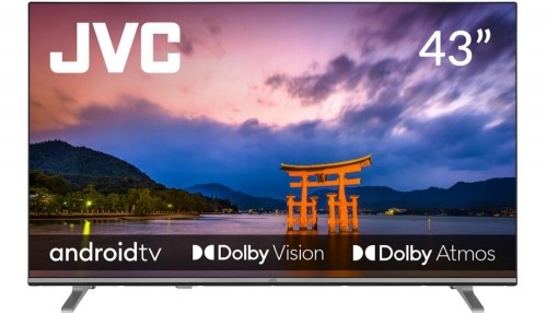TV Set|JVC|43"|4K/Smart|3840x2160|Wireless LAN|Bluetooth|Android TV|LT-43VA7300 image 1