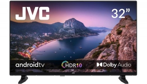 TV Set|JVC|32"|Smart/HD|1366x768|Wireless LAN|Bluetooth|Android TV|LT-32VAH3300 image 1