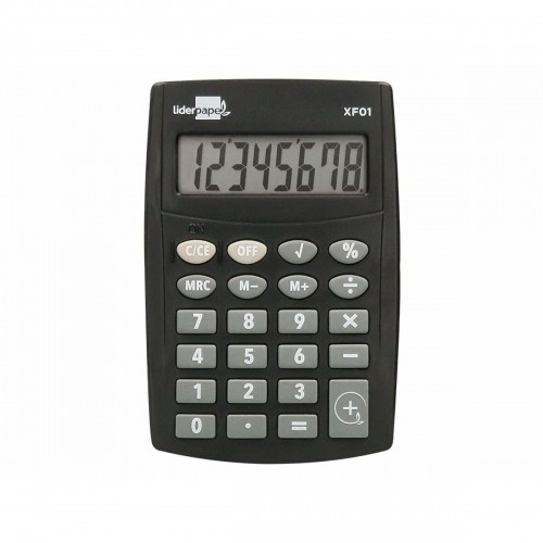 Kalkulators Liderpapel XF01 Melns image 1
