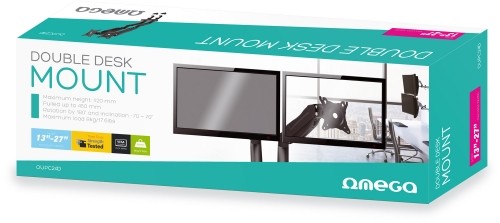 Omega double desk mount OUPC024D image 2