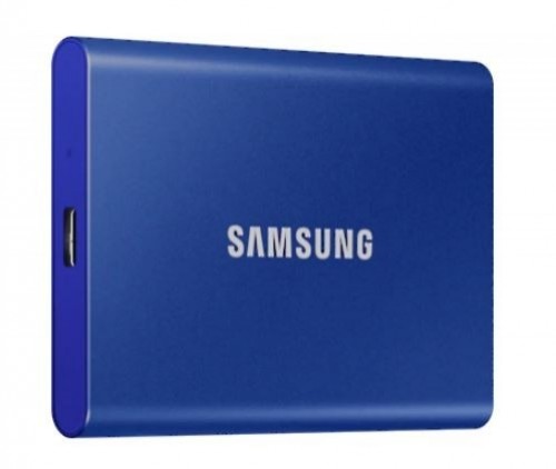 Samsung SSD Portable T7 2TB USB 3.2 GEN.2 BLUE image 2