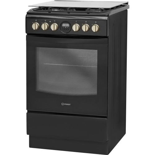 Gas stove with electric oven Indesit IS5G8CHBPO image 2