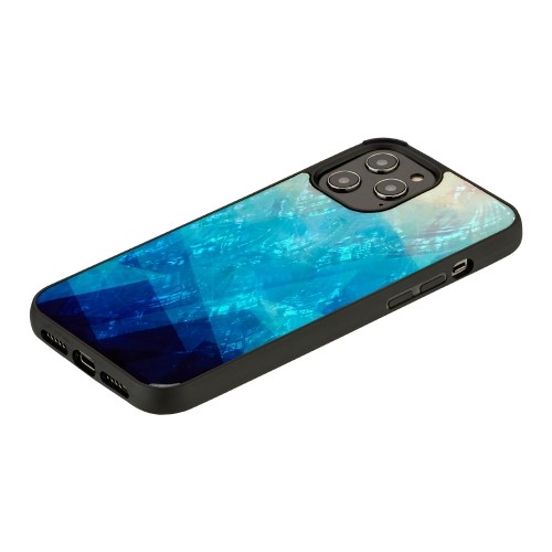 iKins case for Apple iPhone 12/12 Pro blue lake black image 2