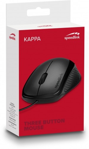 Speedlink компьютерная мышь Kappa USB, черный (SL-610011-BK) image 2