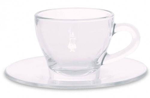 Glass Cappuccino Cups Bialetti Set 2 pcs image 2