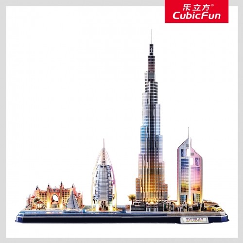 CUBICFUN City Line 3d BL puzle Dubaija image 2