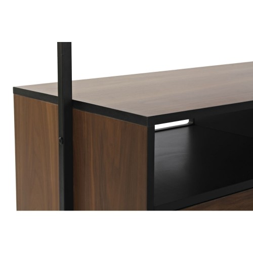 Мебель для прихожей с 2 ящиками DKD Home Decor Металл Древесина манго Зеркало (135 x 47 x 175 cm) image 2