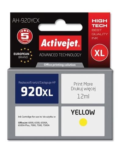 Activejet ink for Hewlett Packard No.920XL CD974AE image 2